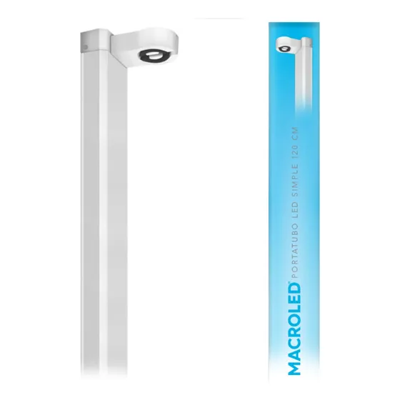 Soporte / Liston Para Tubo Led 18w / 120cm Sin Tubo 