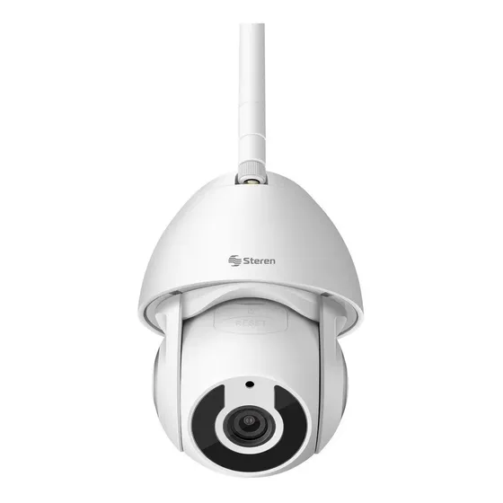 2 Cámara De Seguridad Steren Smart Home 360 Wi-fi Robotizada Full Hd Blanco