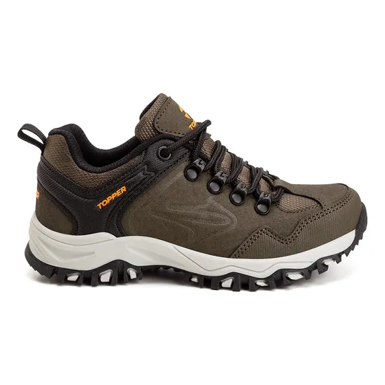 Zapatillas Para Niños Outdoor Gondor Ill Color Verde Topper