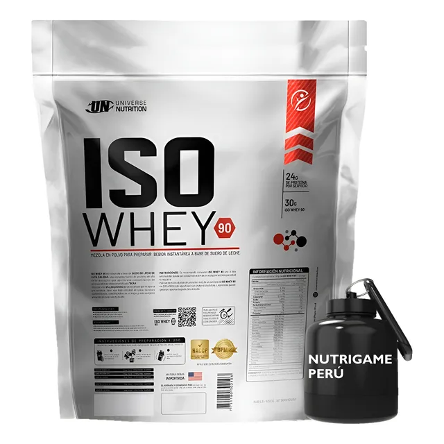 Iso Whey 90 5 Kg Proteina 100% Isolatada - Tienda Fisica