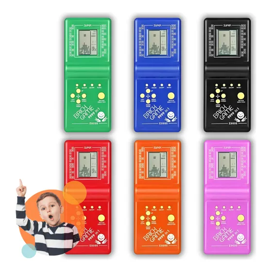 Kit Brinquedos Atacado 15 Vídeo Game Mini Portatil Jogos