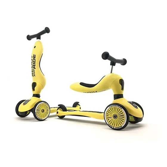 Scooter Scoot And Ride Highwaykick 1 Lemon 2 En 1