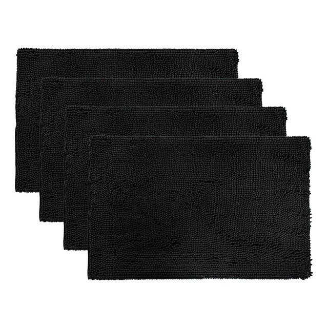 Kit 4 Tapetes De Banheiro 40x60 Antiderrapante Bolinha Macio Kit 4 Tapetes De Banheiro 40x60 Antiderrapante Bolinha Macio