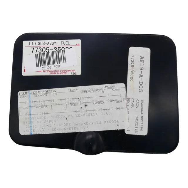 Tapa De Apertura Tanque De Gasolina Toyota Hilux 1999-2005