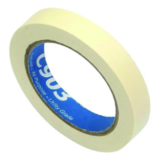 Cinta Adhesiva De Papel Para Pintor 20mm X 50mt Marca Aa