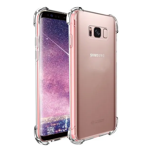 Funda For Galaxy Goma Gruesa Esquinas Reforzada Anti Golpes