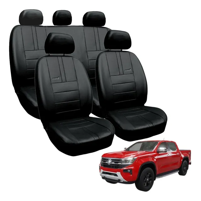 Funda Storm Premium Cuero Sintético Vw Amarok 2016/24