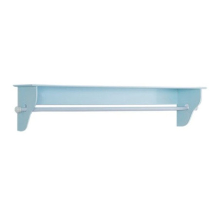 Prateleira Porta Fraldas Varão Em Mdf Quarto De Bebê 60cm Prateleira Porta Fraldas Varão Em Mdf Quarto De Bebê 60cm