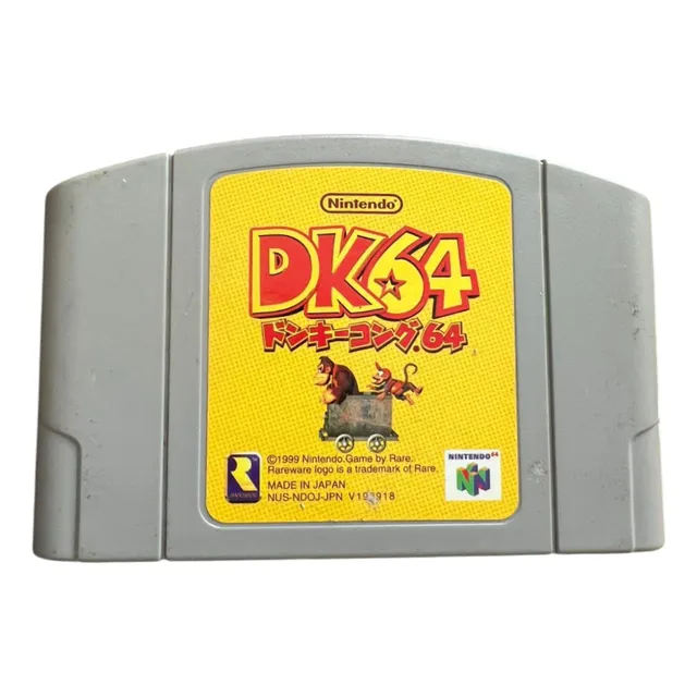 Donkey Kong 64 Para Nintendo 64 - Original, Japonés