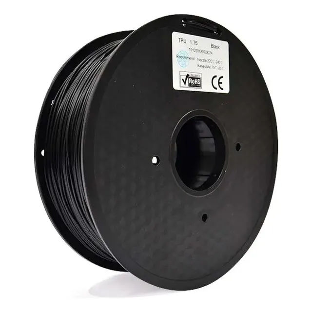 Filamento Premium Tpu Transparente 1.75 Mm 3d Color Plus