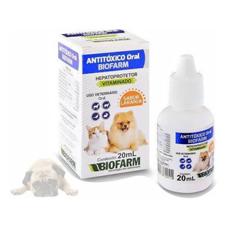 Remedio Para El Vomito De Un Gato Antitóxico Biofarm 20ml Remedio Para El Vomito De Un Gato Antitóxico Biofarm 20ml