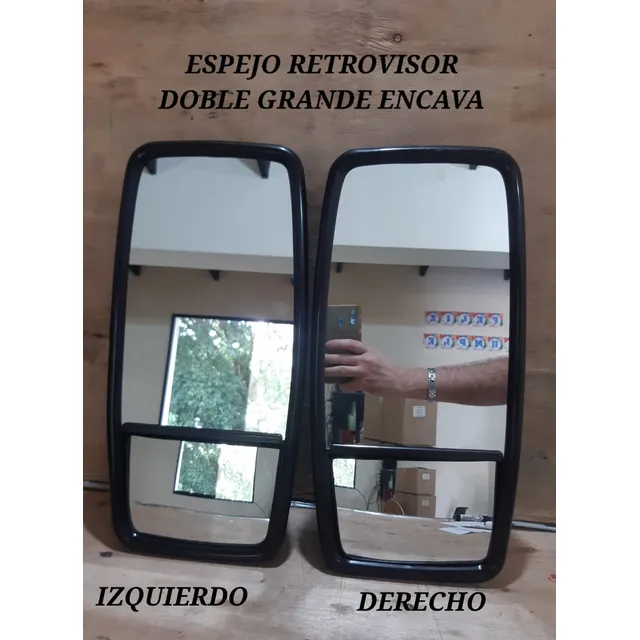 Retrovisor Encava Extra Grande Doble 22.8cm X 50.8cm