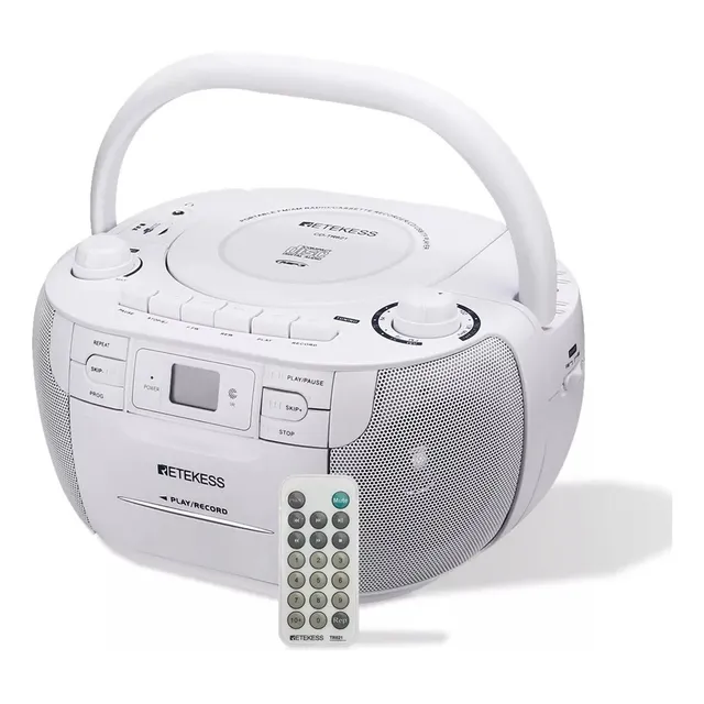 Reproductor Cd Cassette Mp3 Player Radio Fm Am Portátil Usb
