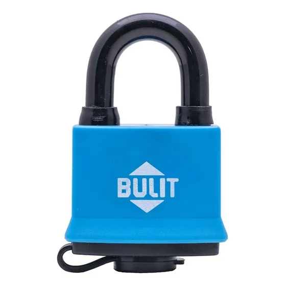 Candado Bulit Doble Traba Resistente Al Agua - Intemperie 50 Color Azul