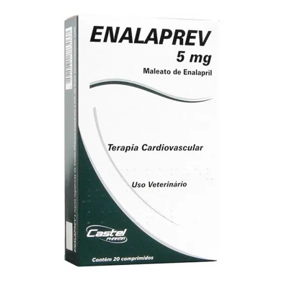 Enalaprev 5mg - Maleato De Enalapril 5 Mg
