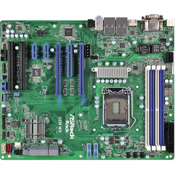 Asrock Rack C236 Ws Servidor Atx Placa Base Lga 1151