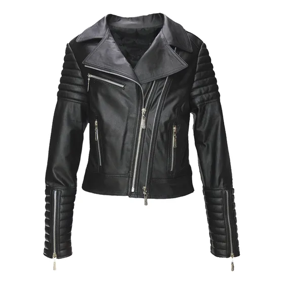 Rockbell - Campera De Cuero Vacuno Legitimo Rock Koux