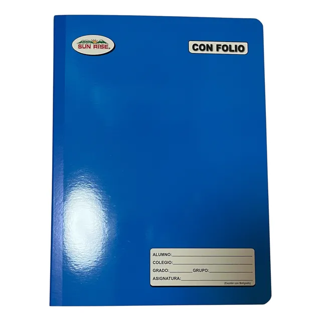 Cuaderno Profesional Cosido Y Foliado Cuadro Chico 5 Pz