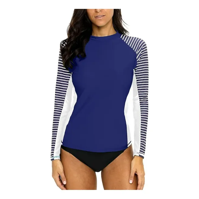 Camiseta De Baño Manga Larga Y Short Con  Upf+50 2xl