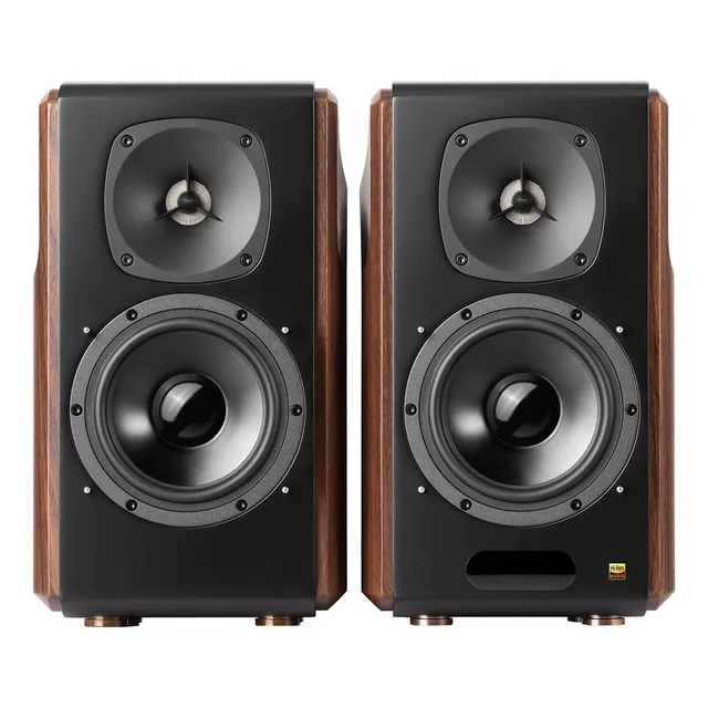 Parlante Edifier Signature S2000MKIII con bluetooth black y wood 220V