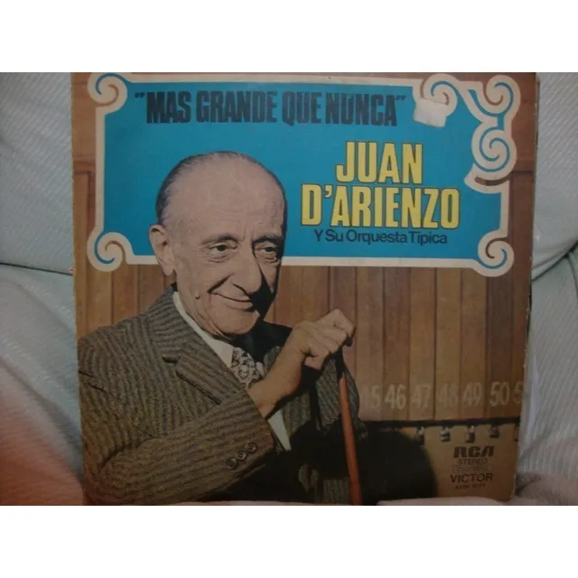 Vinilo Juan D Arienzo Mas Grande Que Nunca T1
