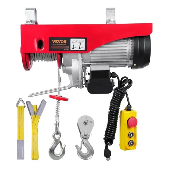 Polipasto Winche Eléctrico Vevor 1760 Libras 800 Kg