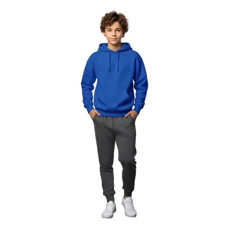 Conjunto Moletom Infantil Blusa De Frio Canguru E Calça