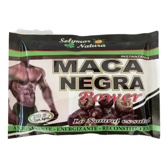 Maca Negra 8 Sobres =2kg /envío Gratis