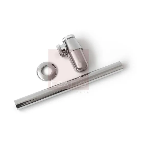 Esatto® Céspol Botella Laton Cromo Desarmable Para Lavabo St