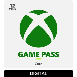 Xbox Game Pass Core 12 Meses Assinatura (digital) Xbox Game Pass Core 12 Meses Assinatura (digital)