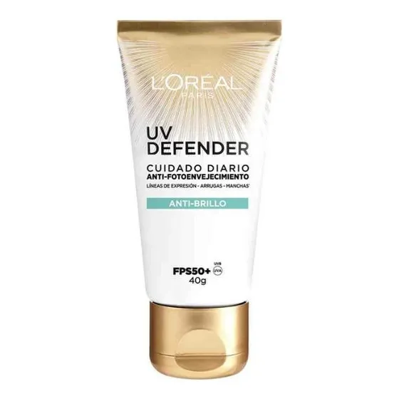 L'oréal Uv Defender Control Brillo - Tono Claro / Sin Color