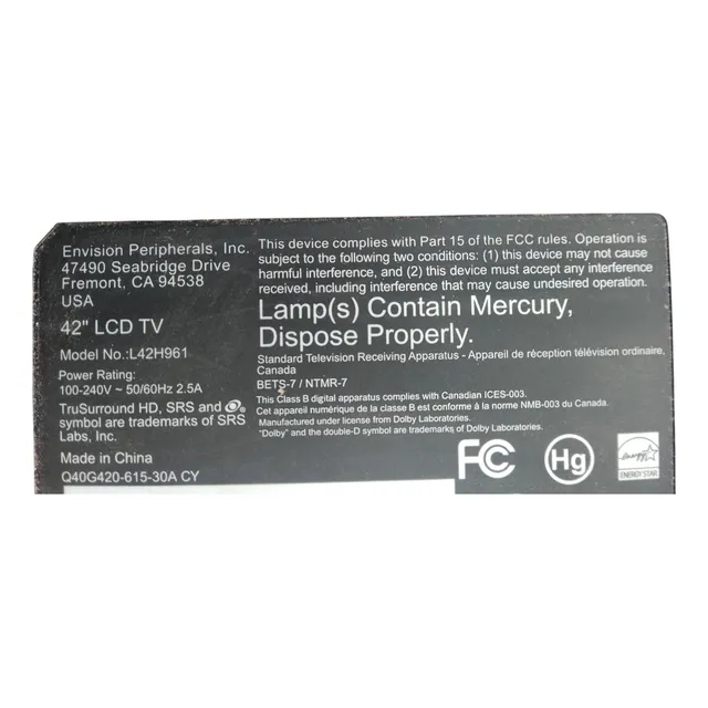 Placa T Com Aoc L42h961
