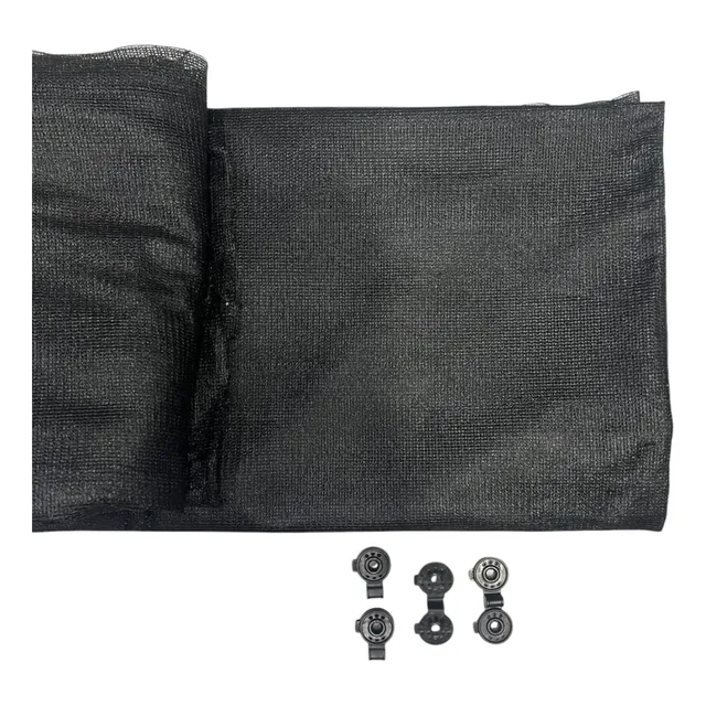 Tela Sombrio 80% Polisombra + Broches Protección Uv X 5m