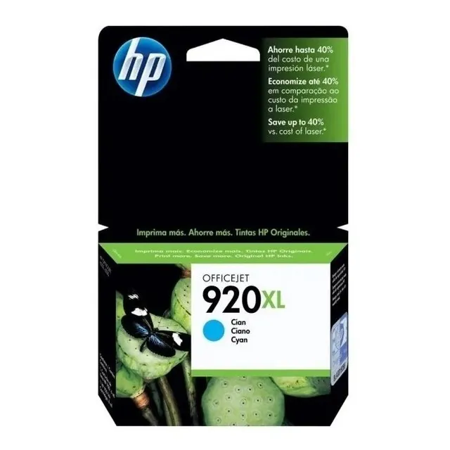 Cartucho Hp 920 Xl Cyan, Original