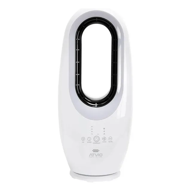 Ventilador Sin Aspas 58 Cm Luz Led 45w Control Remoto Atvio 58.42 Cm 60 Hz Blanco Blanco Plástico 0