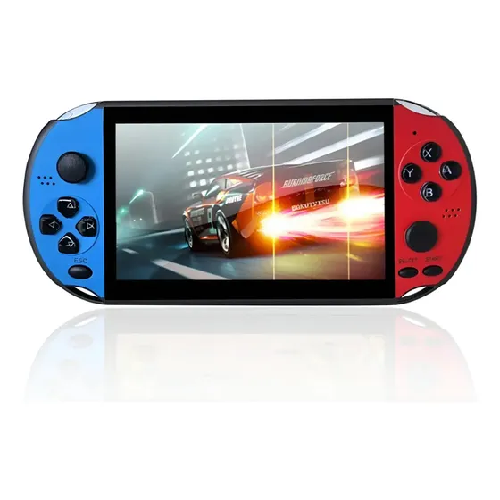 Consola Portátil X12 con Pantalla de 7" y Doble Rocker para Juegos