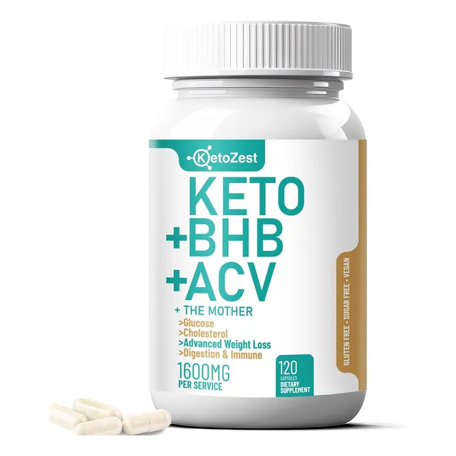 Keto Bhb Acv Perdida De Peso Rápidamente Quema Grasa