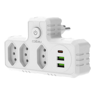 Adaptadores De Tomadas 110/220v Coibeu 10a Bivolt Adaptadores De Tomadas 110/220v Coibeu 10a Bivolt