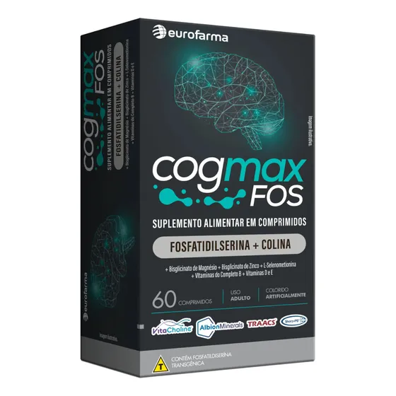 Cogmax Fos Suplemento Alimentar 60 Comprimidos+ 30 De Brinde
