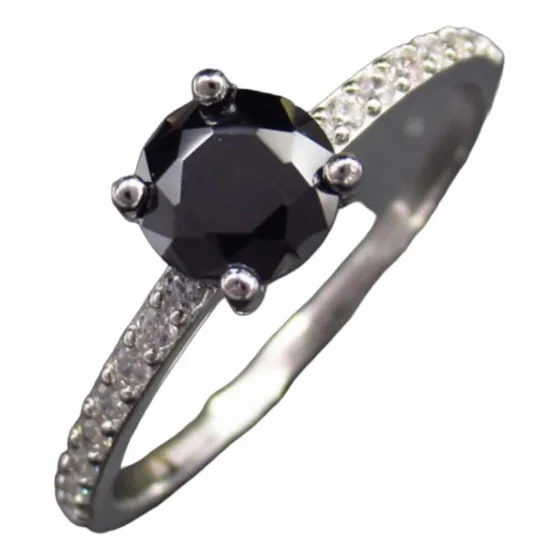 Nuevo Anillo Mujer De Plata 925 Con Onix Y Cubic X Local !!!
