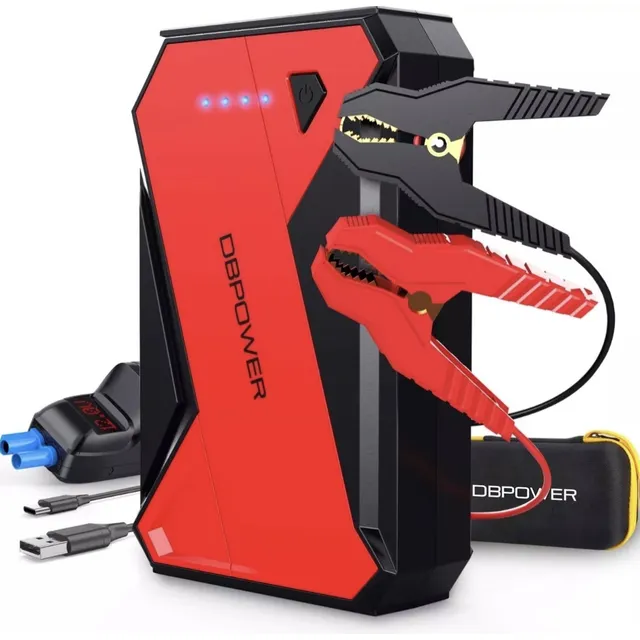 Partidor Batería Portátil Powerbank Cargado 12800mah 1000a