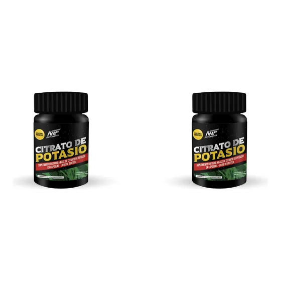 Citrato De Potasio X 100 Capsulas De 600 Mg X 2 Unidades 