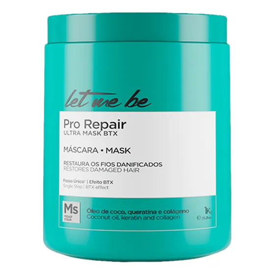 Let Me Be - Sem Formol Pro Repair Ultra Mask 1k+brinde