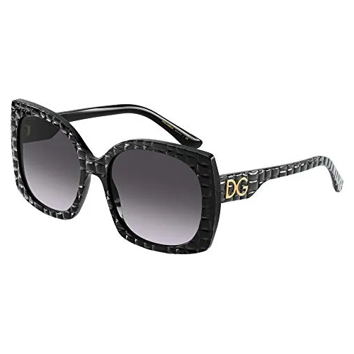 Dolce Quot; Gabbana Dg4385 Tejido Negro Marco De Coco 91nqa