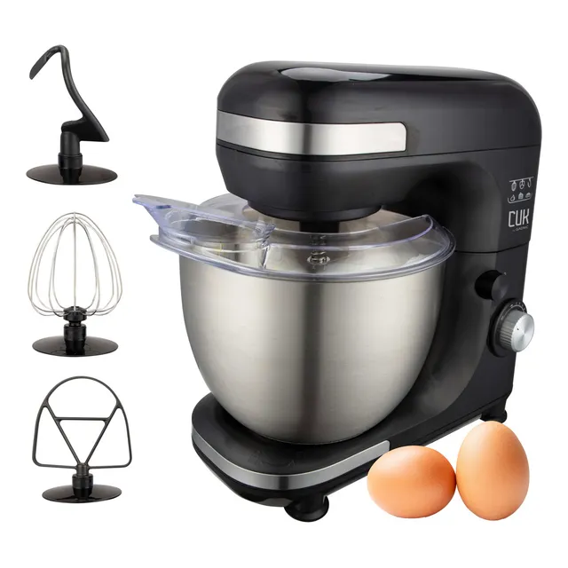 Batidora Planetaria De Mesa Capacidad 5l Gadnic + Accesorios Color Negro Frecuencia 50-60Hz