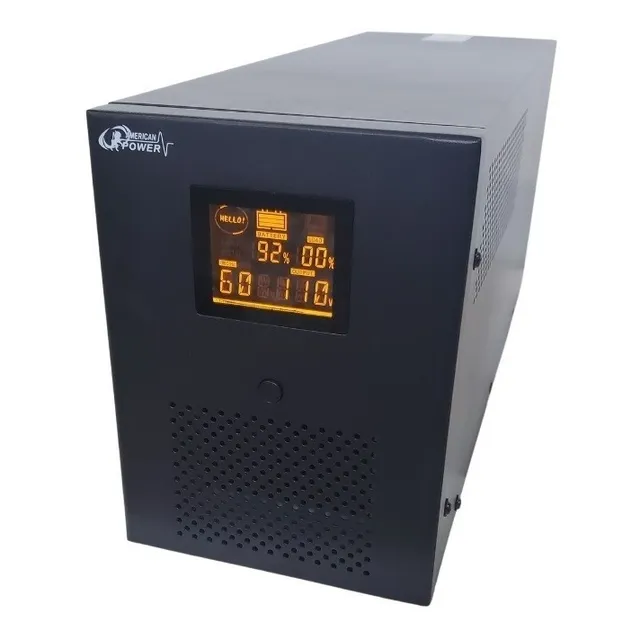 Ups American Power 3kva 120vac Interactiva Torre Lcd