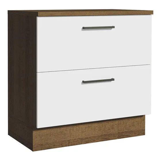 Gabinete Bajo Cocina Madesa Agata 80cm Con Encimera Mb