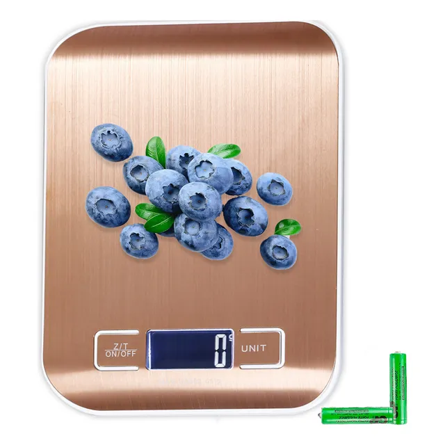 Balanza Pesa Digital Cocina Acero Inoxidable 10 Kg/1g
