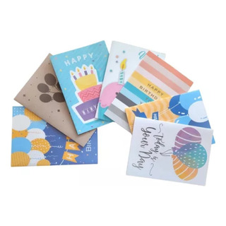 Tarjeta De Regalo Para Cumpleaños 7 Piezas Tarjeta De Regalo Para Cumpleaños 7 Piezas