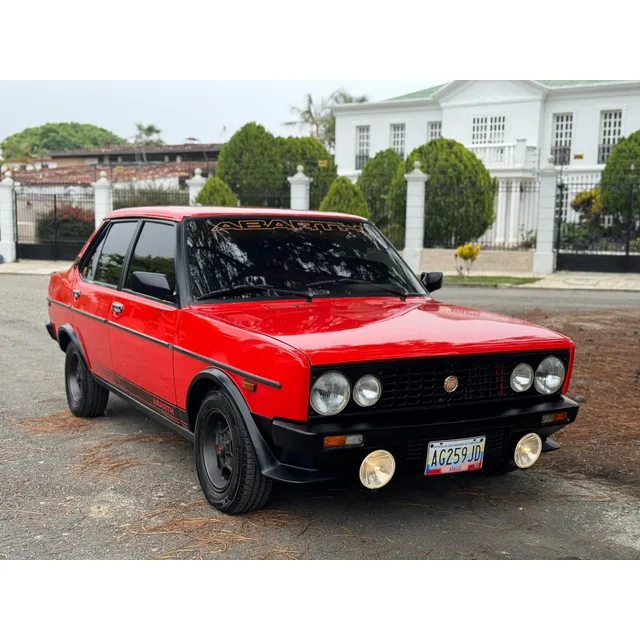 Fiat 131 Fiat 131 Rojo 1980